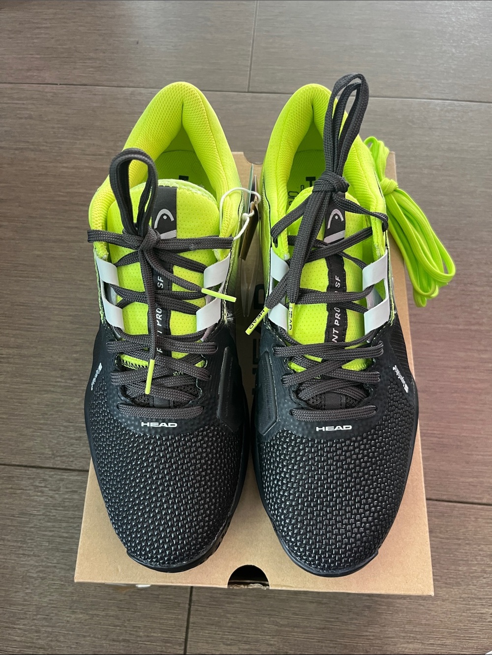 Head Men’s Sprint Pro 3.0 SF Tennis Court Shoes in Black - Lime